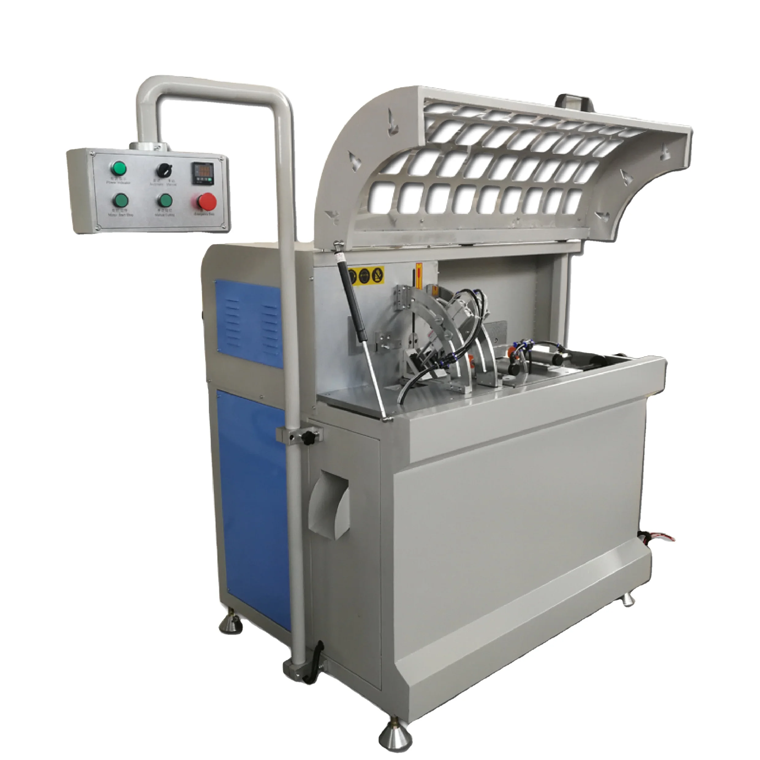 Automatic corner code cutting saw for broken bridge aluminum doors and windows LJJZ1A-450