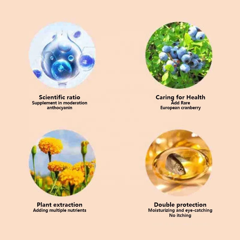 GMP manufactory halal bilberry taurine fish oil formula eyes clear vision soft capsule vitamin soft gel capsule