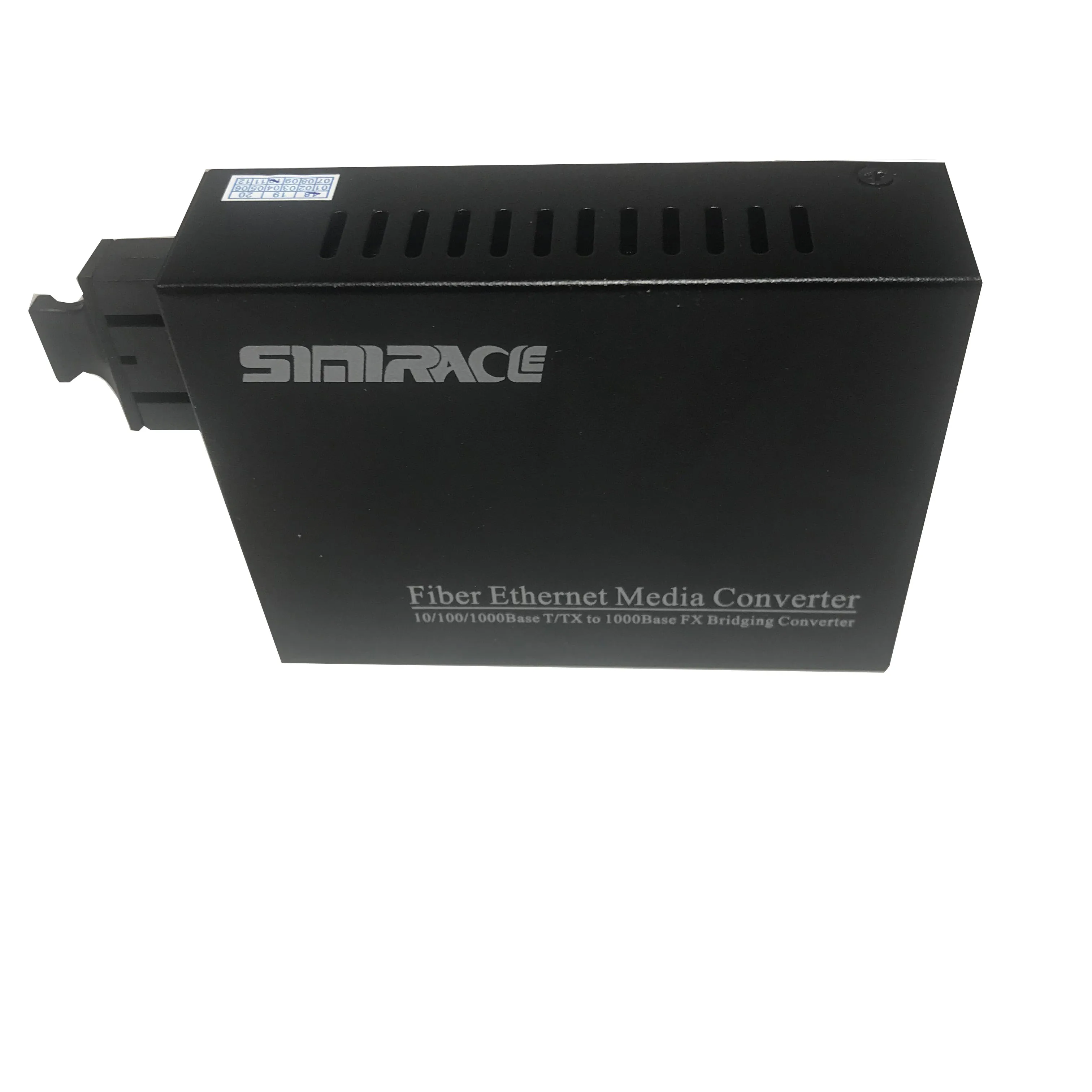 10/100/1000M 4Fiber 2RJ45 Dual Fiber 1310nm 20km Optical Fiber Media Converter Optic Equipment Data optical transceiver