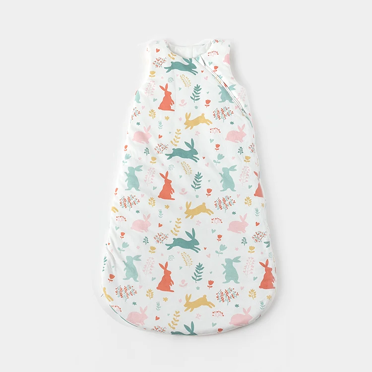 Новое поступление 100% хлопковые стеганые спальные мешки SD004 для малышей зимний детский спальный мешок без рукавов на молнии