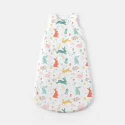 Новое поступление, 100% хлопковые стеганые спальные мешки SD004 для малышей, зимний детский спальный мешок без рукавов на молнии