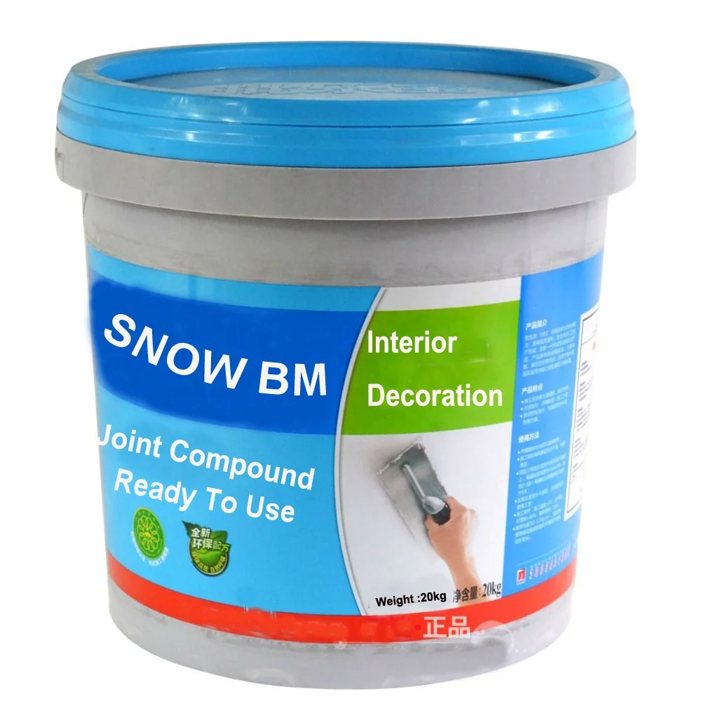 Настенная гипсовая смесь SNOW BM для украшения стен и
