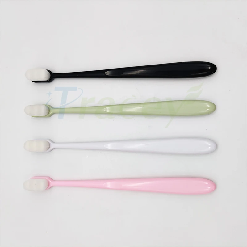 Free sample Promotional Adult Tooth Brush OEM / ODM Binchotan Charcoal Bristles Professional Toothbrush 2 in 1