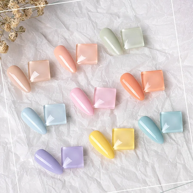 Макарон Гель-лак для ногтей УФ-гель Фирменная этикетка Гель-лак удаляемый замачиванием Гель-лак для ногтей