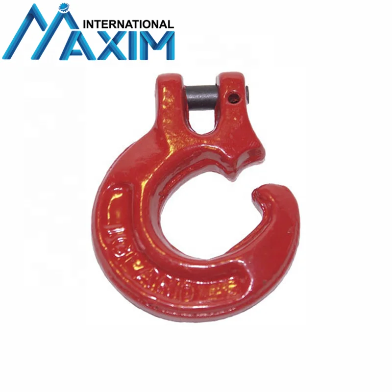 Heavy Duty Alloy Steel Grade 80 Clevis Forest Hook For Choker Chain