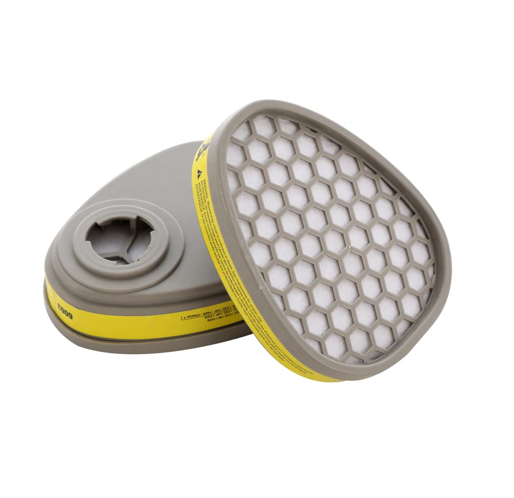6003 organic gas organic vapor filter element activated carbon carbon granule filter for gas mask 6200 7502 8500