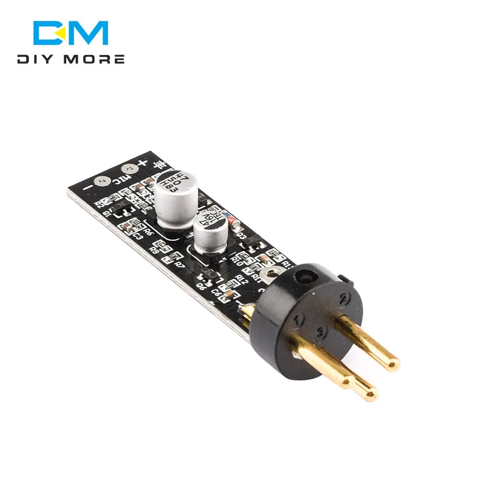 Microphone Amplifier Board 48V Phantom Power Electret Condenser Electret Capacitor 250 ohms Amplifier Module