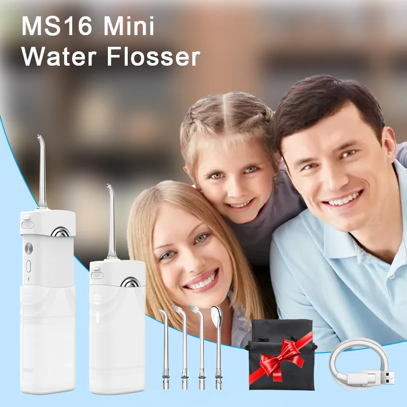Cordless ipx7 waterproof Rechargeable Ultra Water Jet Dental flosser for Teeth  Cleaning