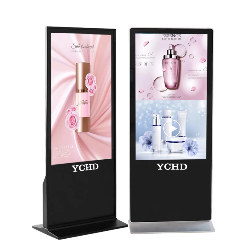 
42/43/55/65 inch OEM free standing LCD LED android digital signage advertising player 
