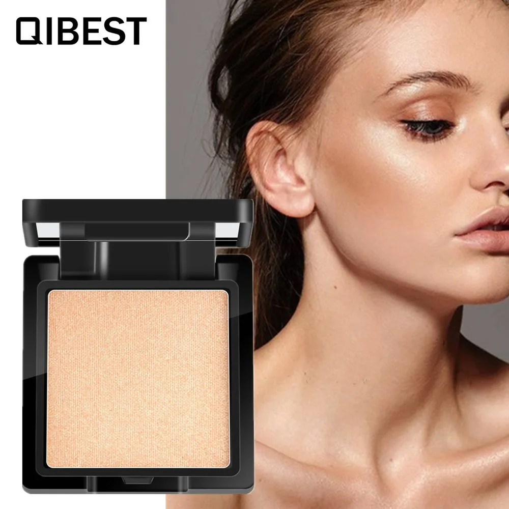 
Qibest 7 Color Highlighter Powder Makeup Palette Bronzer Iluminador Face Glow Highlight Brighten Shimmer Contour Make Up Powder 
