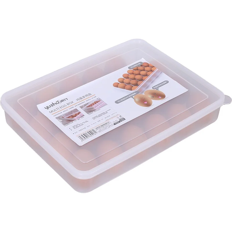 Контейнер для еды на вынос, контейнер для яиц, органайзер, ящики для хранения, герметичные пластиковые высокопрочные квадратные формы, 4 отсека