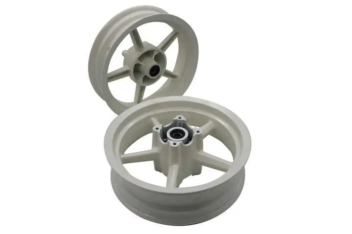 Dirt Bike Motorcycle 12inch Aluminium Hub Aliminium Plate Wheel For Front And Rear