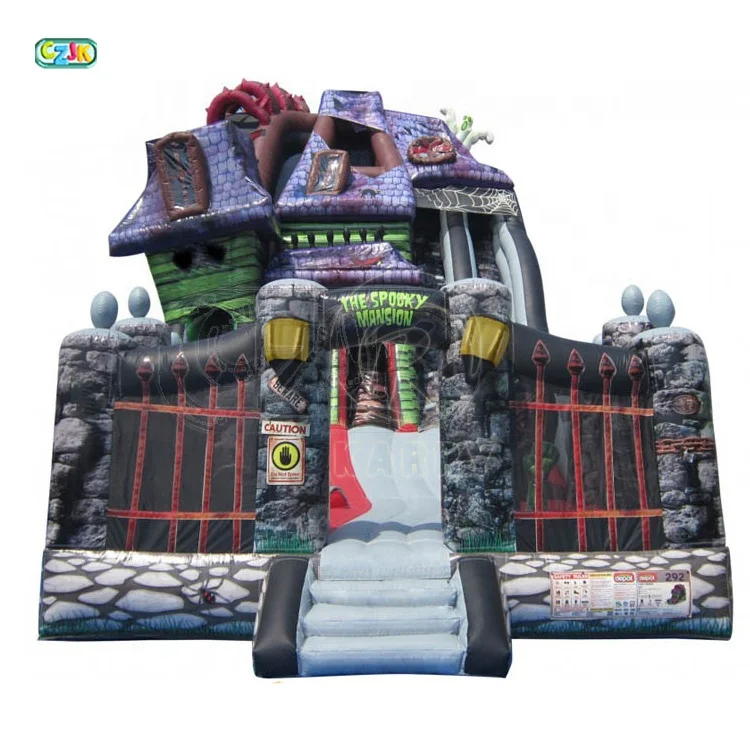 Дешевая водная горка, коммерческая надувная водная горка с бассейном