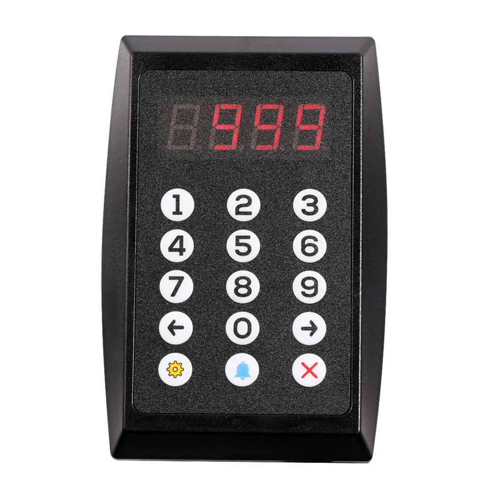 Free Logo Printing Rechargeable Alphanumeric Food Court Restaurant Pager System