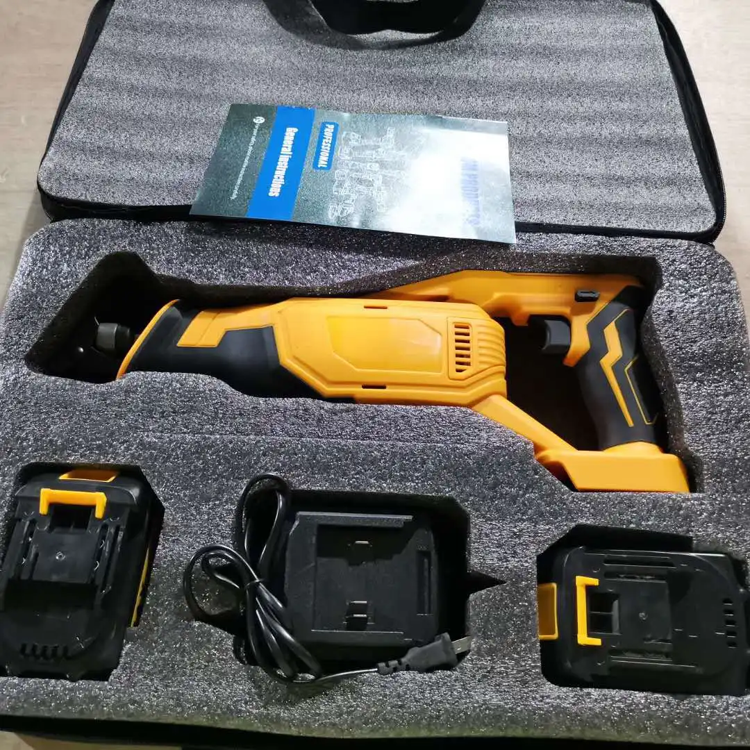 Pexmartools Electric Reciprocating Saw 20v Lithium Battery Reciprocating Pole Saw for Woodworking Metal Steel Cutting