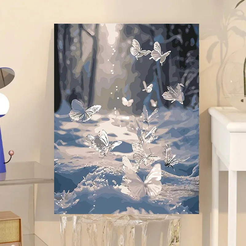 Wholesale Custom Photo Personality Picture DIY Painting by Numbers for Home Decoration