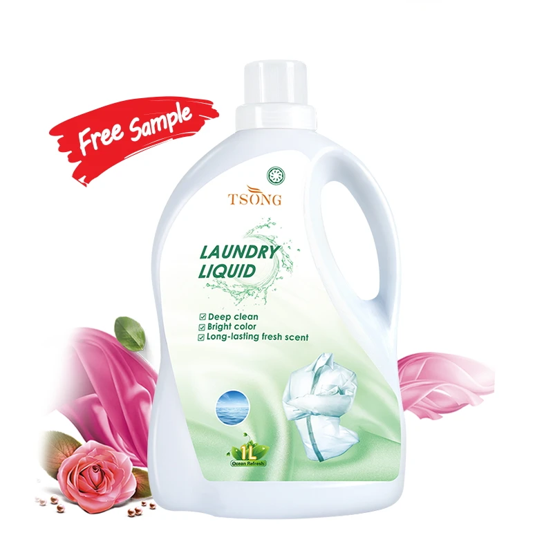 1 Liter Eco Friendly Clothes Odour Remover Concentrated Washing Liquid Detergent Laundry Natural