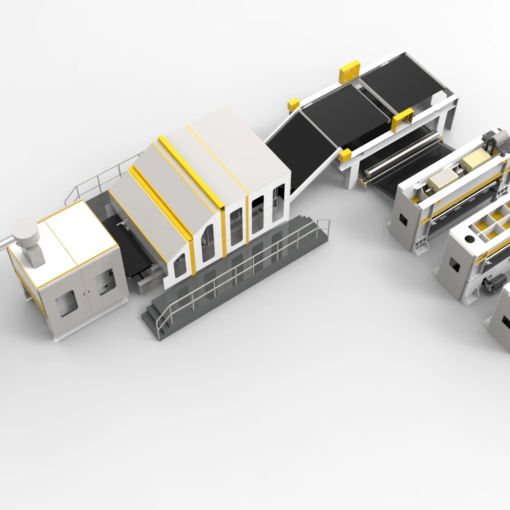 ALDT--4800mm PET Carpet Nonwoven  Production Line Needle Punching non woven making machine