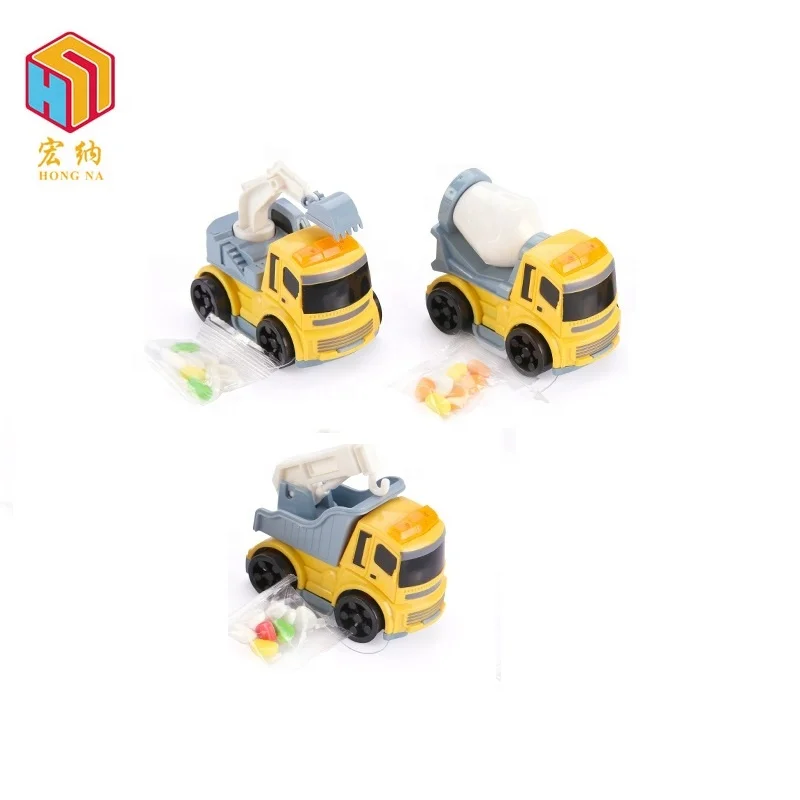 inertial engineering plastic truck car china candy toy for wholesale