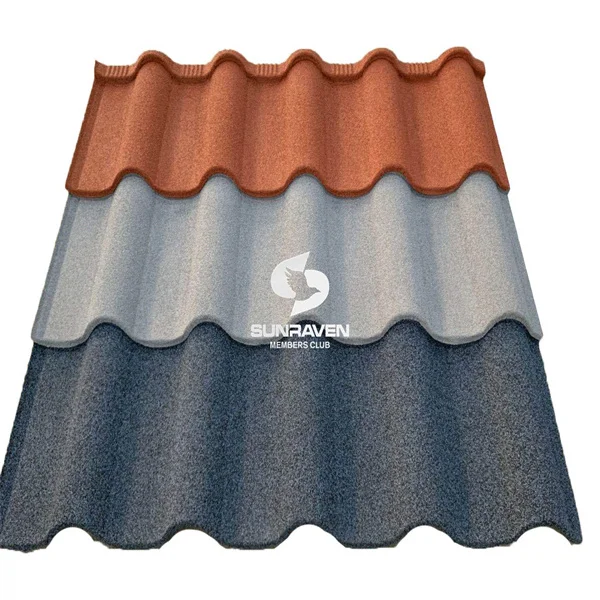 Aluminum zinc sheet roofing shingle 0.45mm for africa stone coated metal roofing