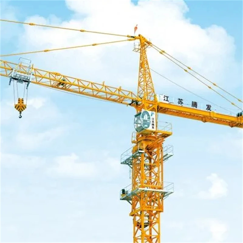 China Top Brand Used 10 Ton Tower Crane with Core Components Pump