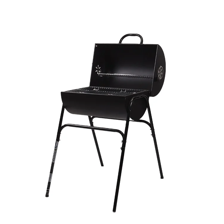 Best Price Large Garden Barrel Bbq Grill Greek Brazilian Cyprus Style Charcoal Barbecue Grill