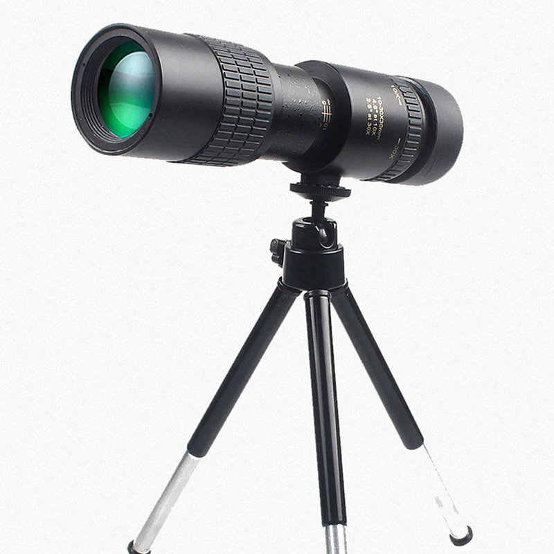 10-300x40 Monocular Telescope 10x 300x Zoom High Quality Monocular  Telescope Supports  for Smartphone