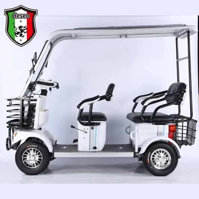 500W48V60V customized four wheel electric vehicle China electric tricycle factory elderly scooter stable and safe