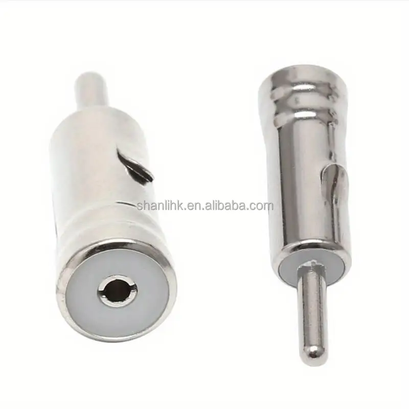 Antenna ISO Socket to DIN  Plug Car Aerial Radio Adapter Vehicle Antenna Connector