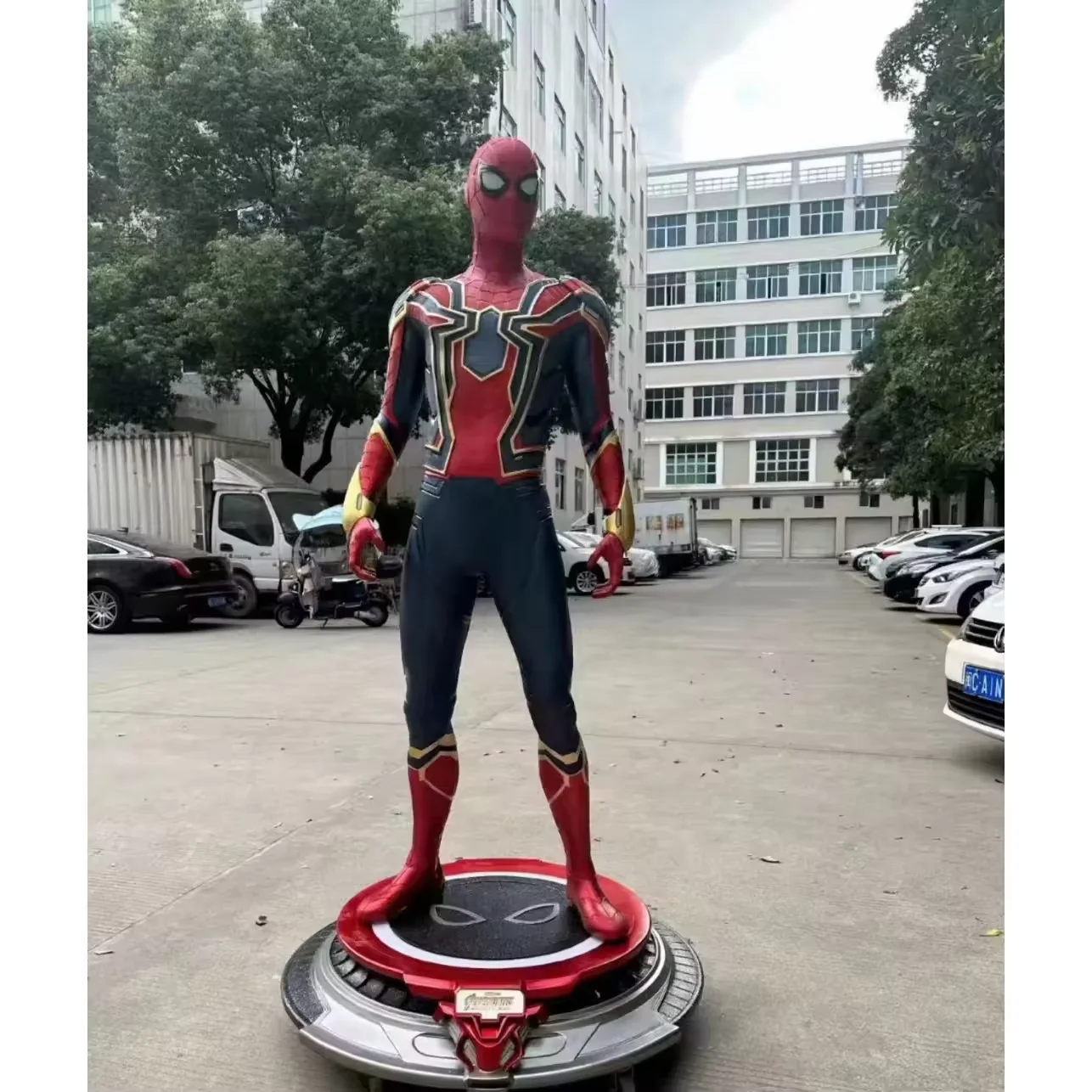 Фигурка Marvel американская статуя капитана из стекловолокна скульптура