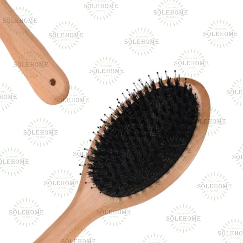  personal care tool hair brush lotus handle scalp massage devices comb for women home beauty