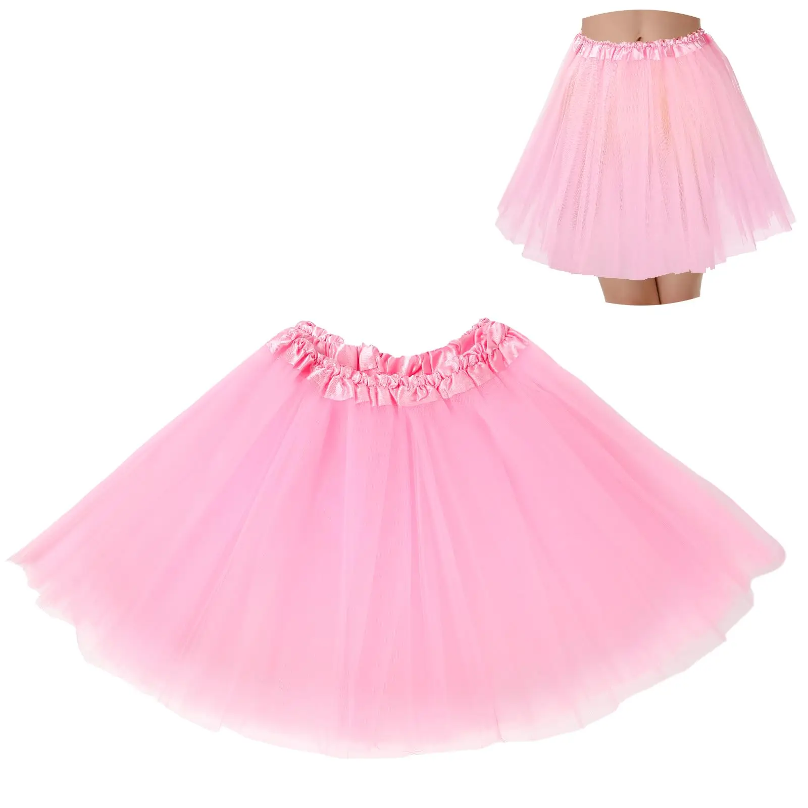 Tutus for Women Adult Tutu Tulle Skirts Costumes for Women 5 Layered Womens Tutu Skirts for Girls Teens Halloween Ballet