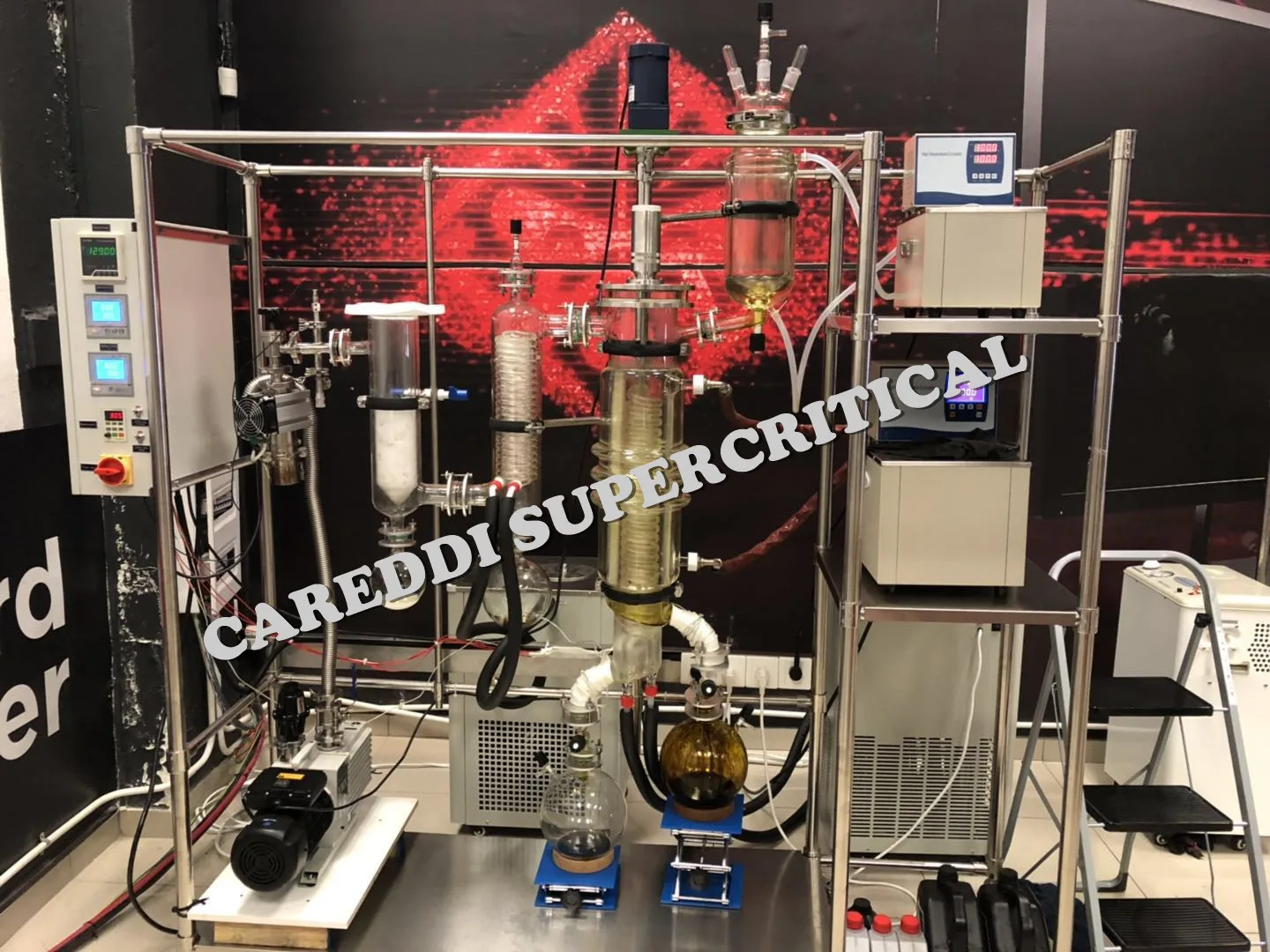 Автоматический Питатель 20 л, системы короткой дистилляции для пленочной дистилляции Agarwood, травяное масло для дистилляции