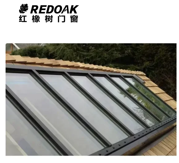 REDOAK Popular Style Skylight Dome for House Skylight with Hinge for Home Curved Skylight Roof for Villa