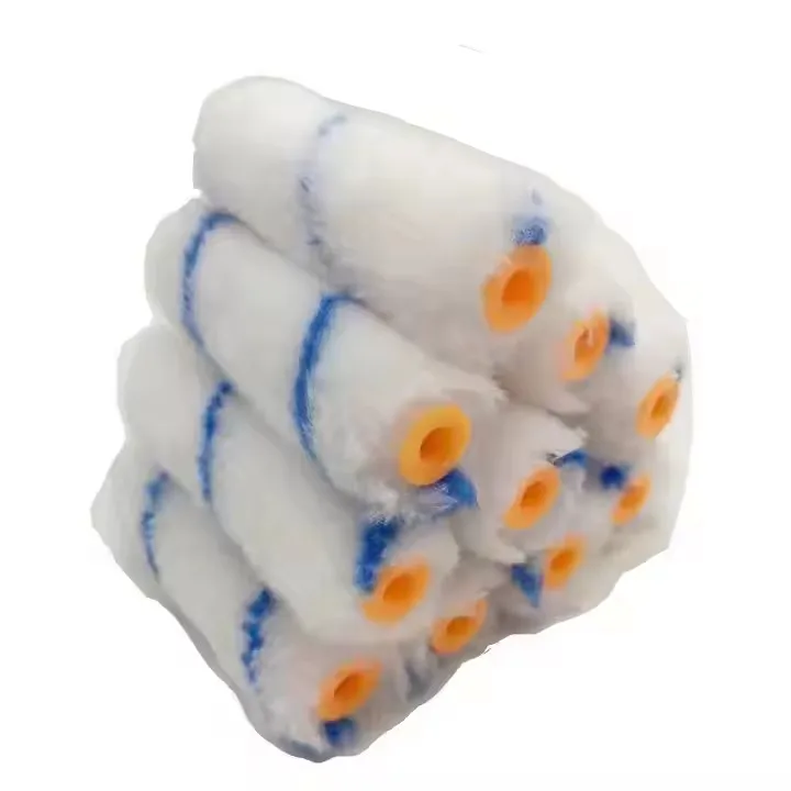 Factory Wholesale Price Home Repair Tool Kit Color Strip Acrylic Roller Cover No Shed No Velvet Roller Brush Supplementary Set
