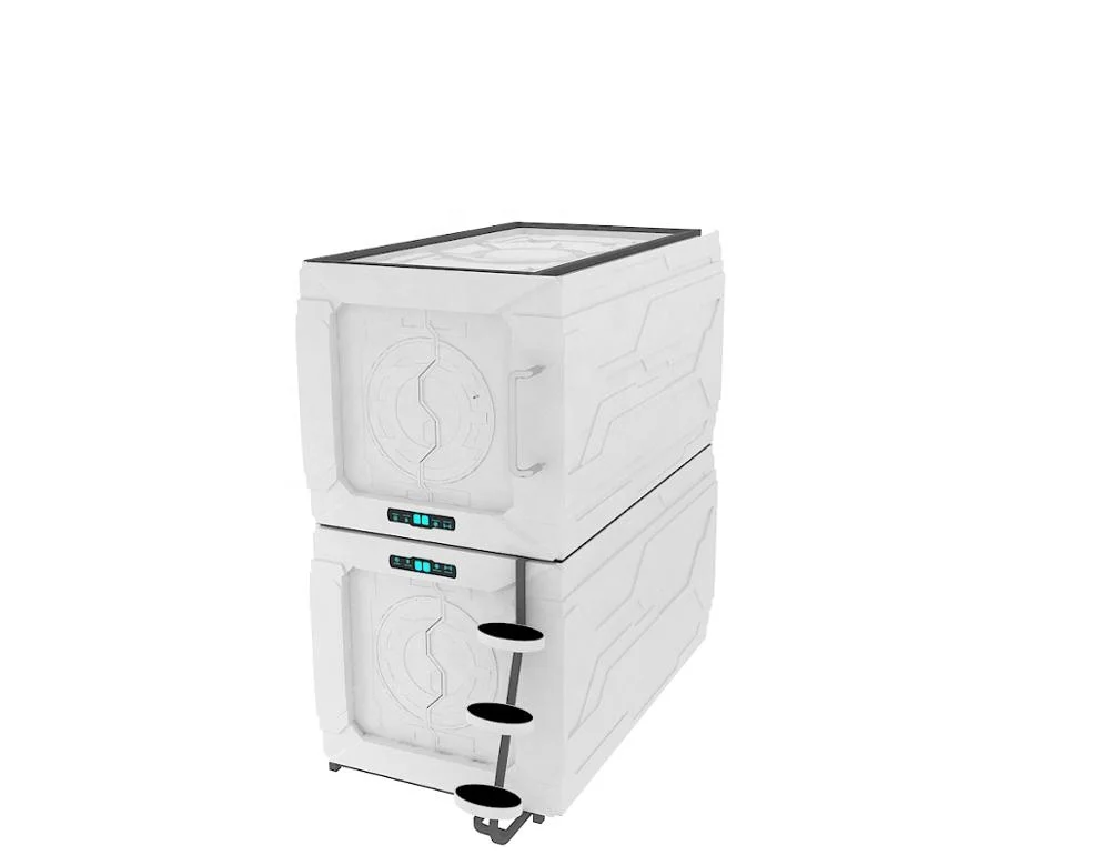 WE New Design Office School Sleeping Bunk Bed Pod ABS Cabin Vertical Capsule Bed For Sale