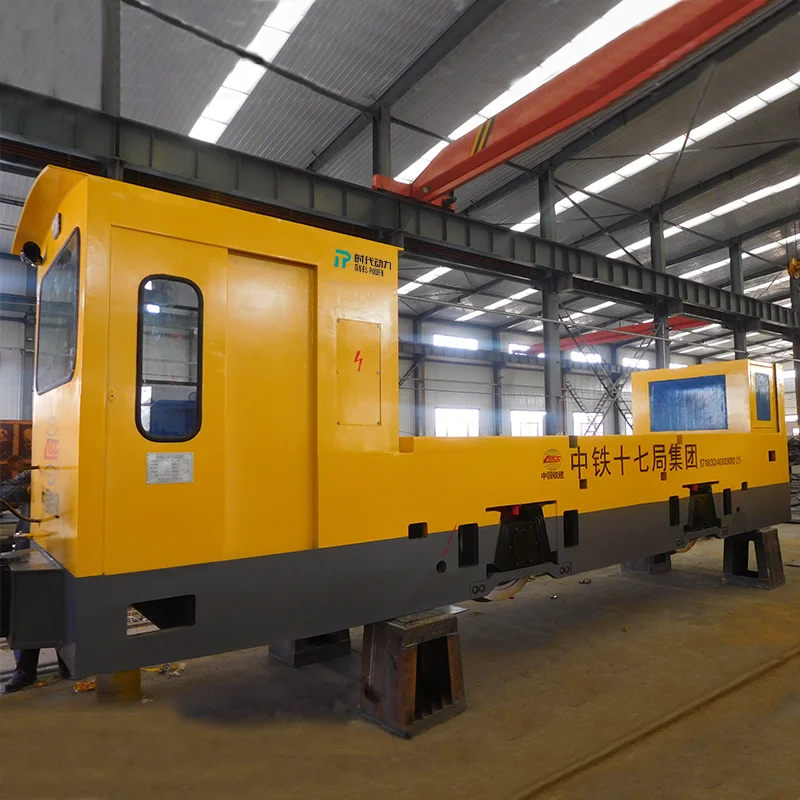TimesPower Made in China 65ton underground  mine transport battery operated electric locomotive for TBM project