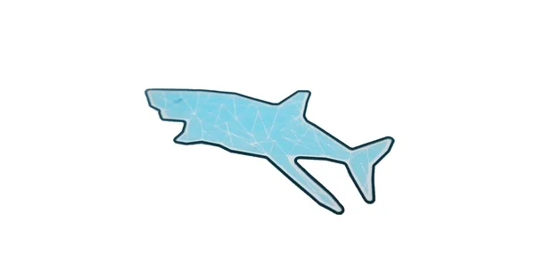 Factory wholesale custom shark silicone printing heat transfer 3d transfer label
