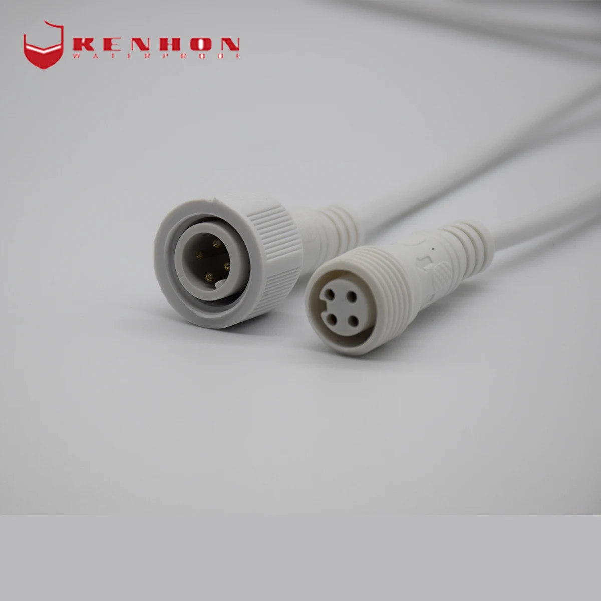 OEM IP67 IP68 Мужской Женский ПВХ 2 3 4 5 6 8 pin Электрический штекер Водонепроницаемый светодиодный
