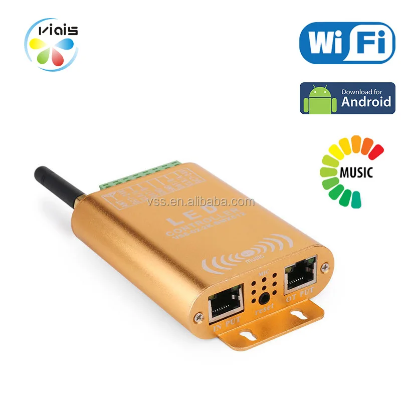 VSS-02-2K DC5-24V программные приложения Wifi WS2812B WS2811 пикселей светодиодные полосы