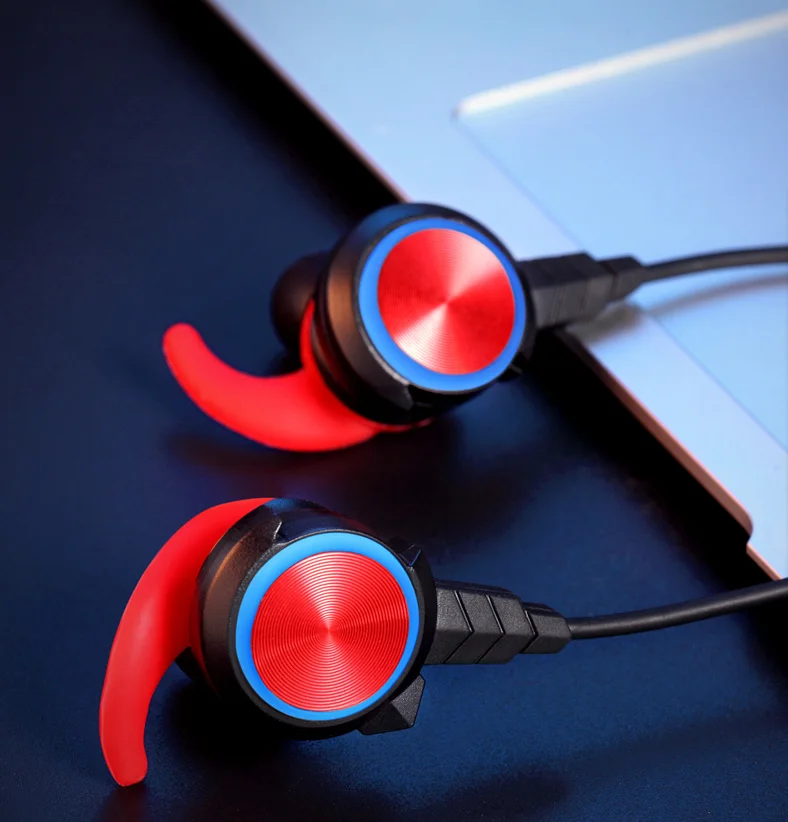 BS2 Newest RGB LED Light Blue tooth tws earbuds stereo Headset Waterproof Sports Wireless Earphones Headphones