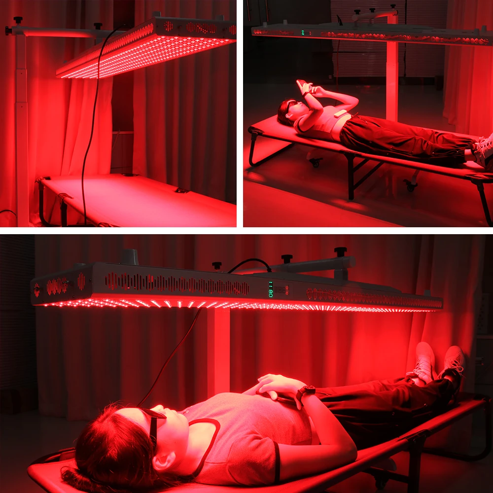 3000w red light therapy panel RDMAX  660nm 850nm full body red infrared light therapy light for Skin in Salon / gym / home use