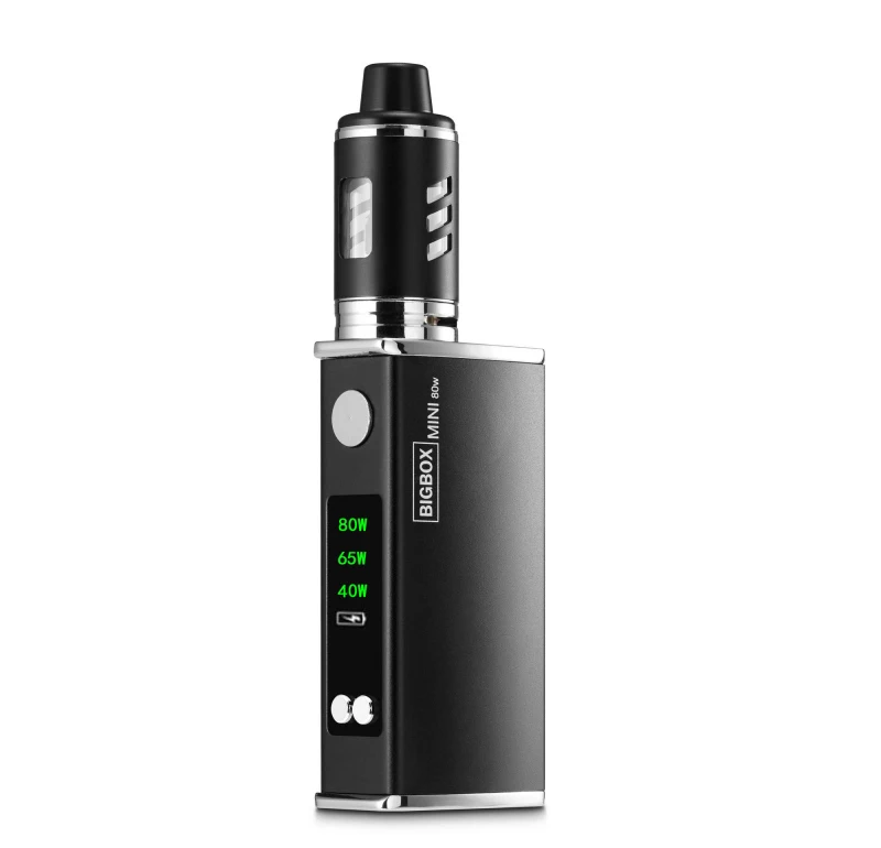
OEM hot sale 20W 80W Adjustable vape mod box Kit Cigarettes Electronic Smoke Vaporizer Vaping Pod 