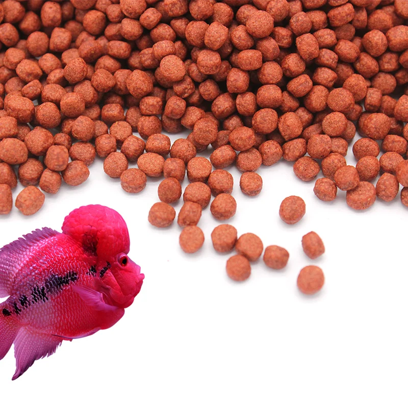 High quality flowerhorn fish food color enhancer food aquarium fish food