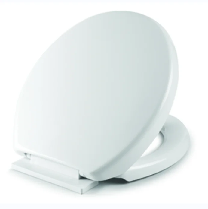 Easy to disassemble, pressure-resistant thickened round toilet seat cover suitable for public places