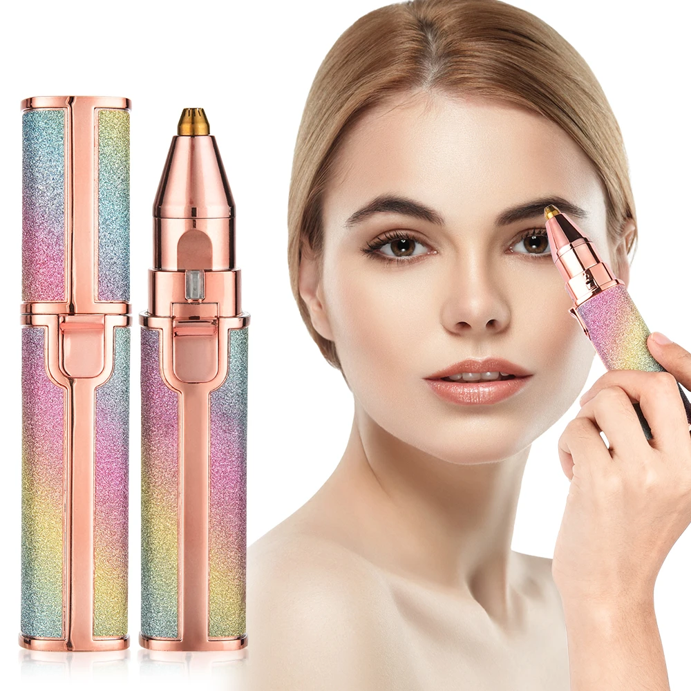 Multifunctional electric shaver depilator eyebrow trimmer automatic eyebrow trimmer shaving knife lip hair