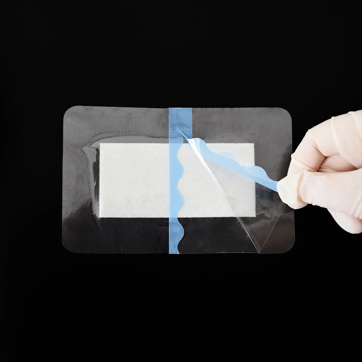 Medical Disposable Transparent Wound Dressing Waterproof Island Dressing for Wound Care