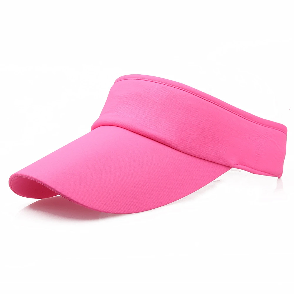 women custom cheap sun protection visor yellow sun summer hot sweat sport sports visor cap caps hat hats for men summer