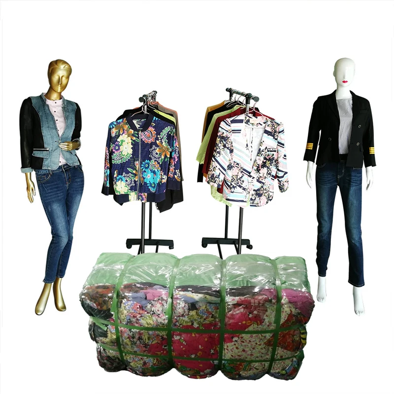 Second Hand Used Ladies jacket  Spain Singapore Hong Kong Baled Bales Used Clothing