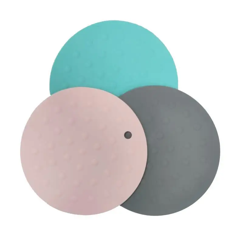 Kitchen heat insulation mat Silicone cup mat non-slip induction cooker mat